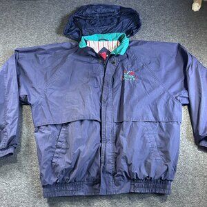 Vintage Telecom 1996 Winner Mate Sportswear Zip-Up Bomber Work Jacket Men’s XL